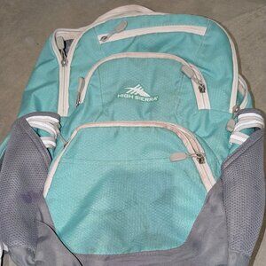 Backpack -Sierra -seafoam green color - laptop pocket